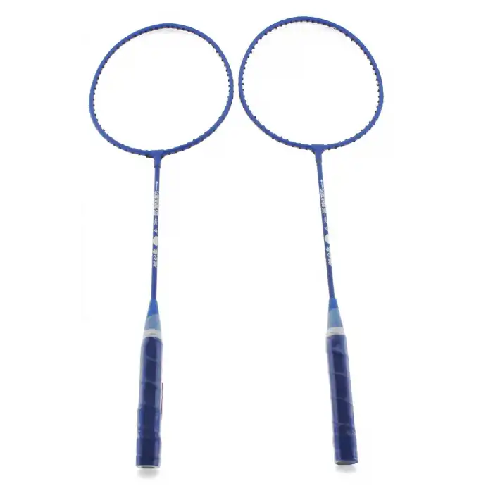 Çantalı Mavi Badminton Raket Seti