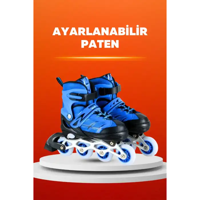 Çantalı Metal Gövdeli Paten 35-38 Numara