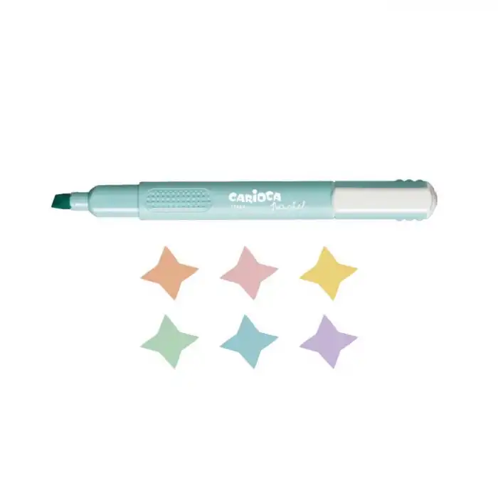 Carioca Pastel Marker 6lı
