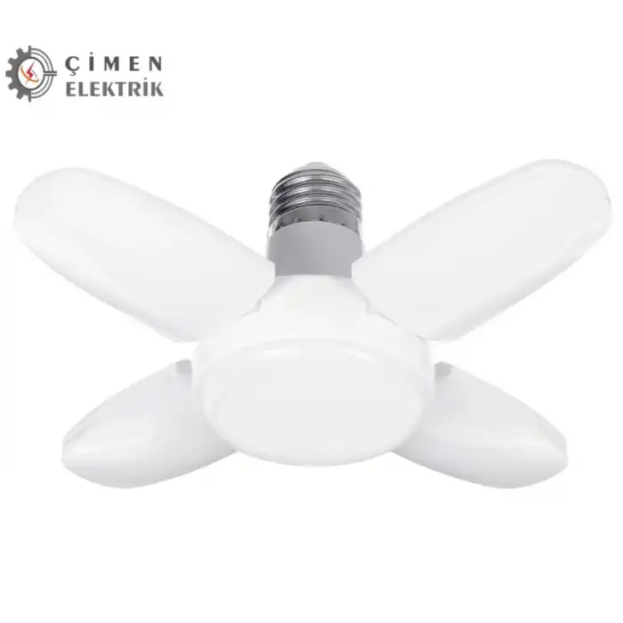 CATA CT 1151 Pervane 30W Led Ampul 6500K Beyaz Işık E27 Duy