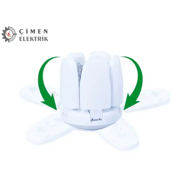 CATA CT 1151 Pervane 30W Led Ampul 6500K Beyaz Işık E27 Duy