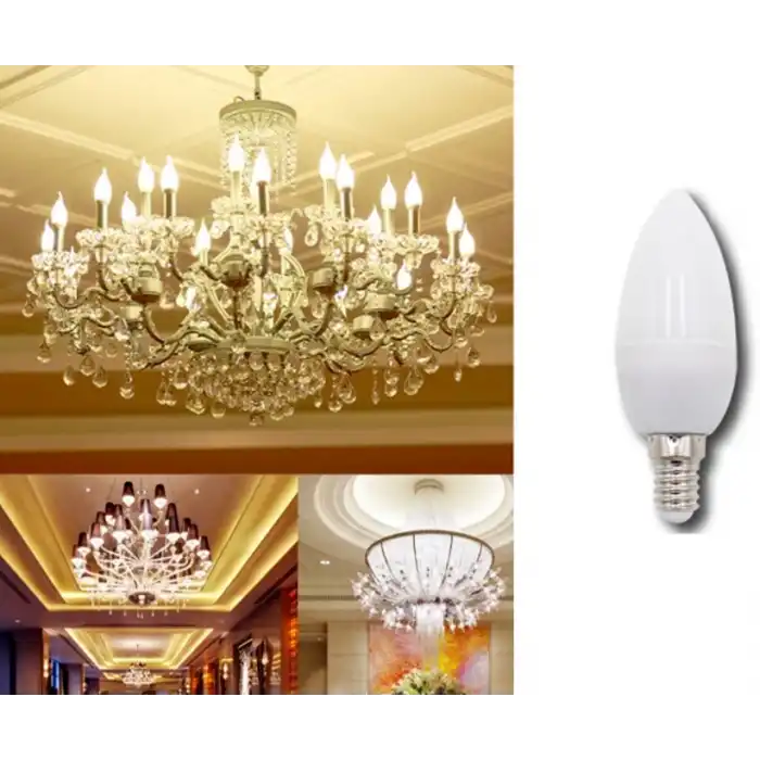 CATA CT 4079 7W Buji Led Ampül 6400K Beyaz Işık E14 Duy
