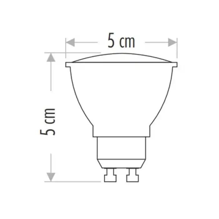 CATA CT 4215 8W Led Çanak Ampul Amber