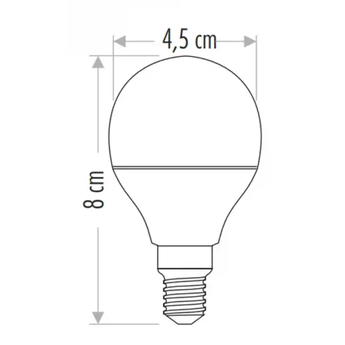 CATA CT 4233 6W Led Ampul 3200K Gün Işığı E14