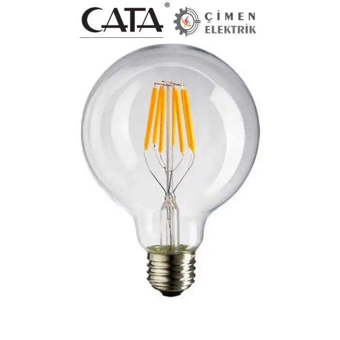 CATA CT 4354 6W G95 Glop Led Ampül 3200K Gün Işığı E27 Duy
