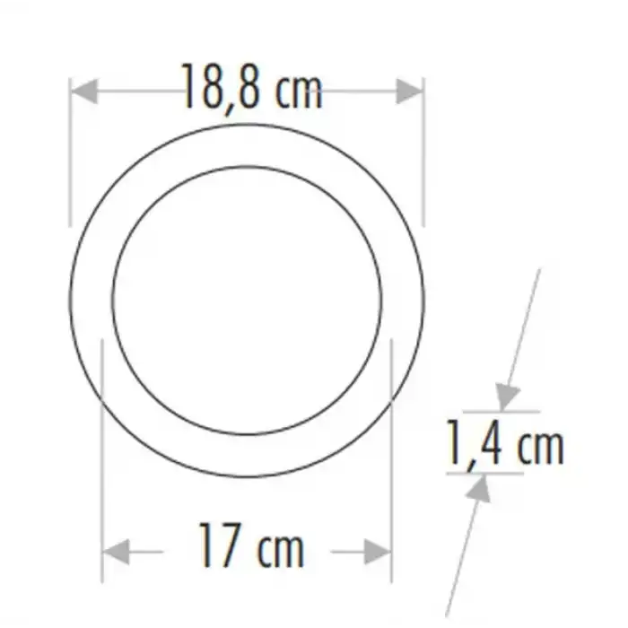 CATA CT 5148 Led Spot 15W 6400K Beyaz Işık