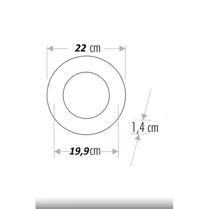 CATA CT 5169 Led Spot 18W 6400K Beyaz Işık