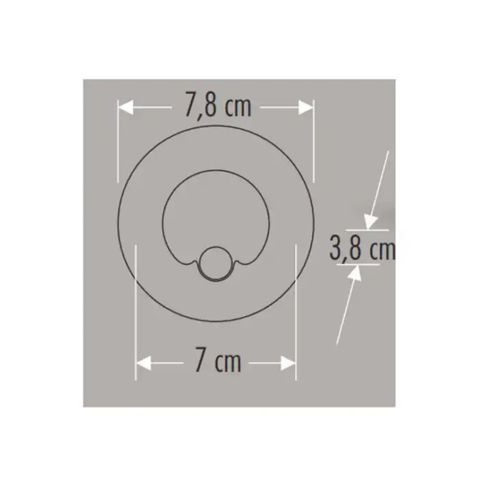 CATA CT 5174 1.5W Radar Sensörlü Koridor Aydınlatması 6400K Beyaz Işık