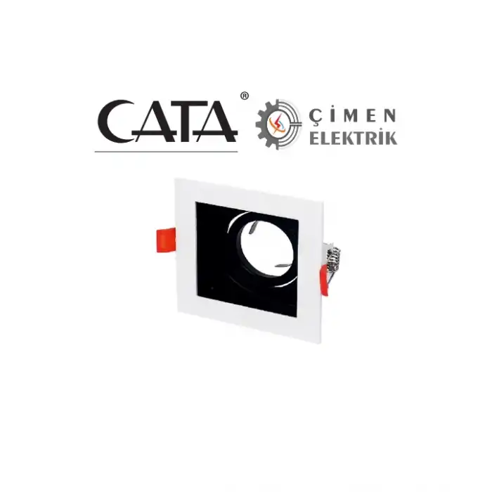 CATA CT 5222 Beyaz (Siyah) Spot Kasası
