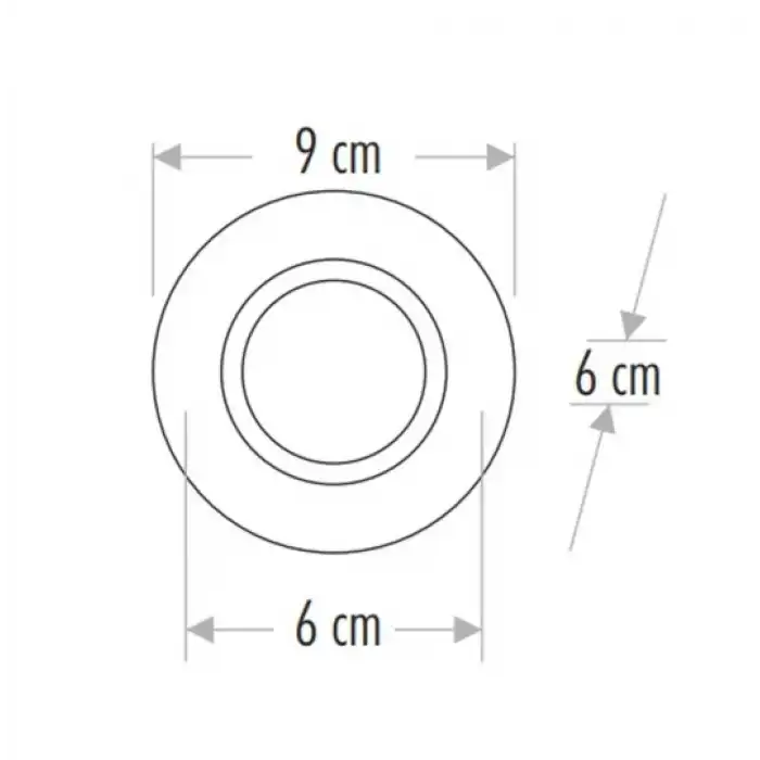 CATA CT 6555 Cam Spot Kasası