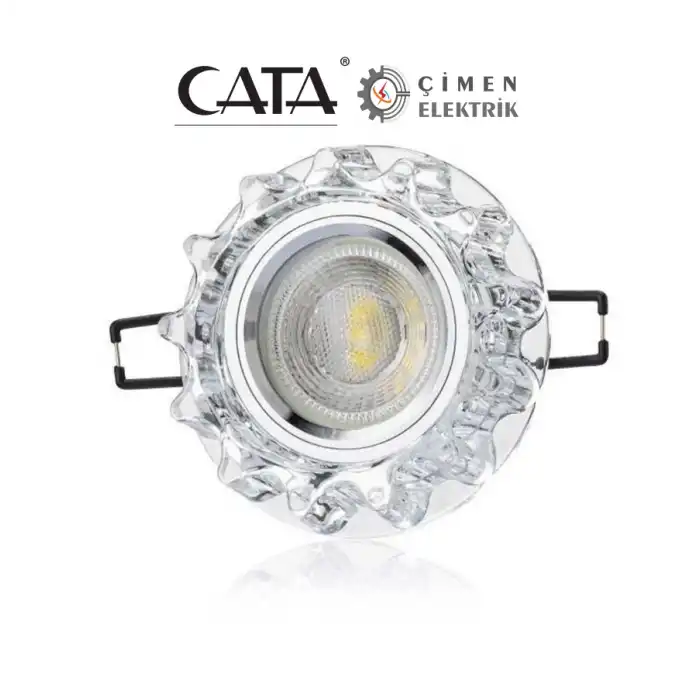 CATA CT 6595 Kristal Cam Led Spot Kasası