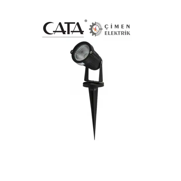 CATA CT 7300 7W Bahçe Armatürü Amber