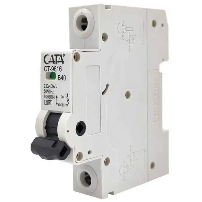 CATA CT 9616 1X40A 4.5Ka B Tipi Otomatik Sigorta