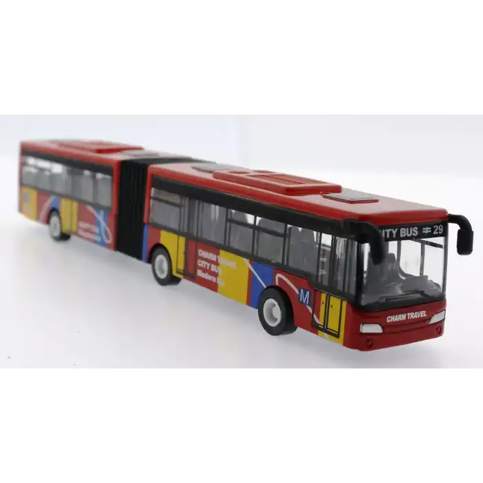 Çek Bırak Kırmızı Metal Körüklü Otobüs 632-31