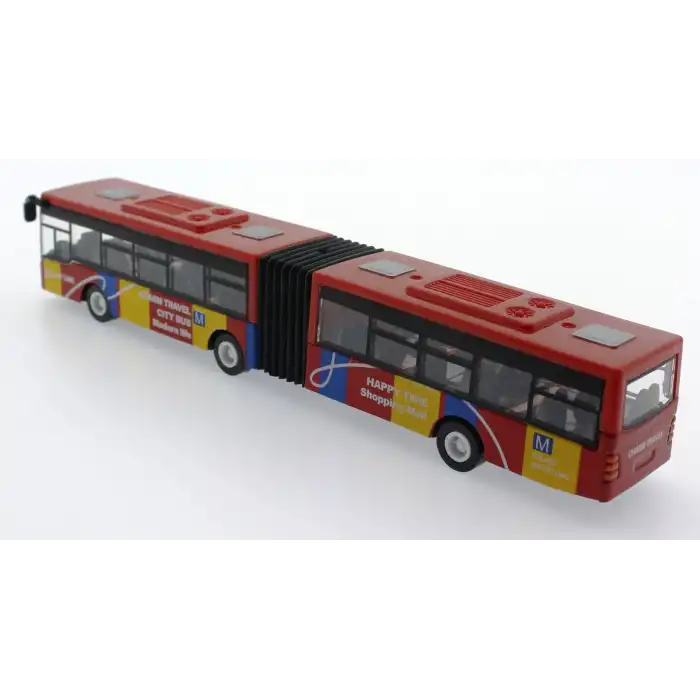 Çek Bırak Kırmızı Metal Körüklü Otobüs 632-31