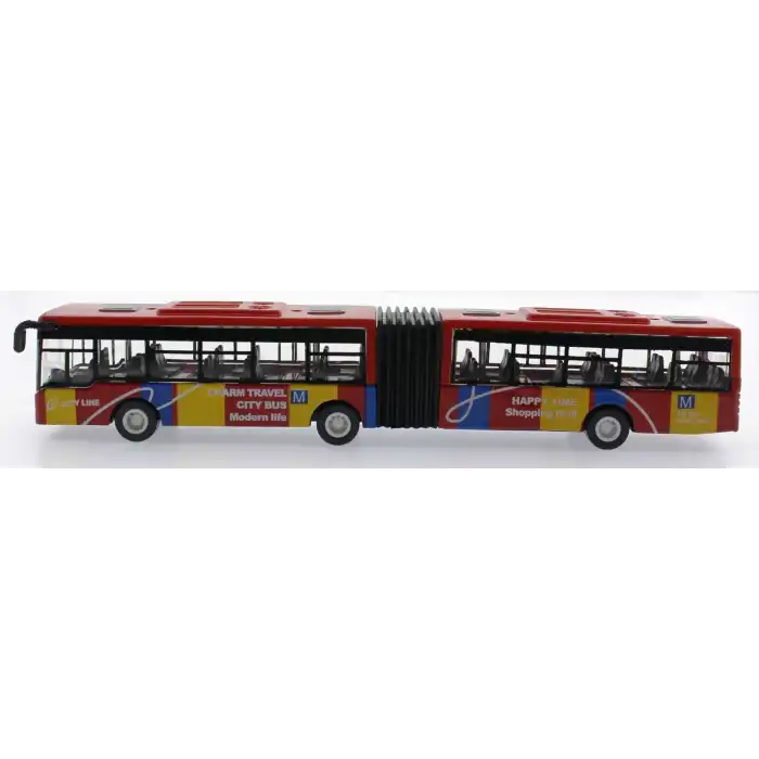 Çek Bırak Kırmızı Metal Körüklü Otobüs 632-31