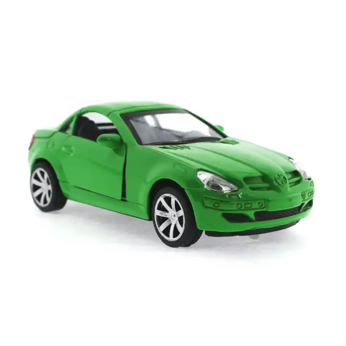 Çek Bırak Mercedes Benzeri Yeşil Metal Araba
