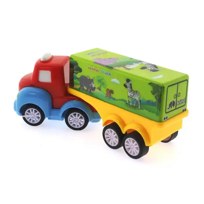 Çek Bırak Mini Sevimli Yeşil Tır