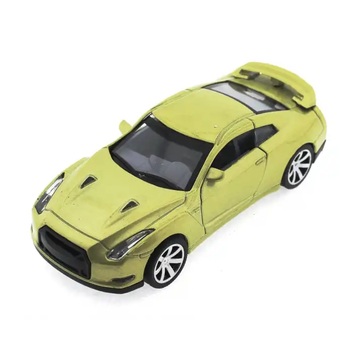 Çek Bırak Nissan Benzeri Yeşil Metal Araba
