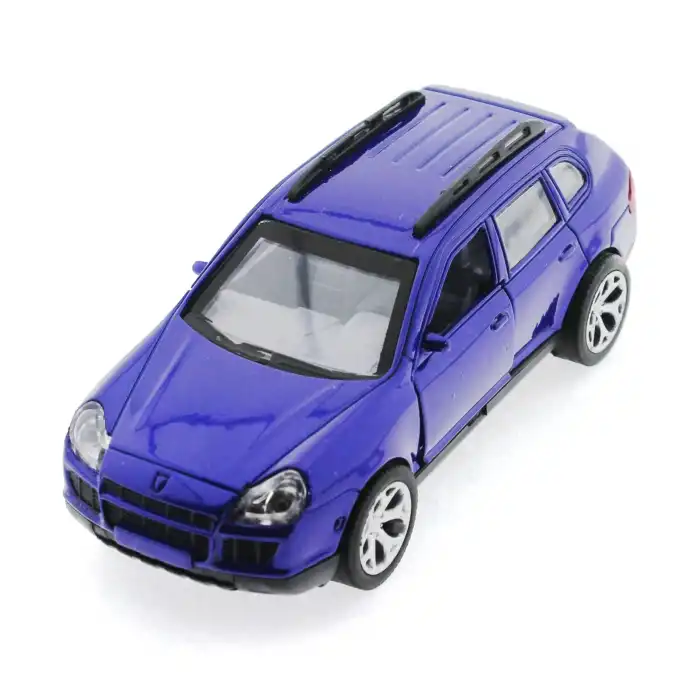 Çek Bırak Porsche Benzeri Lacivert Metal Araba