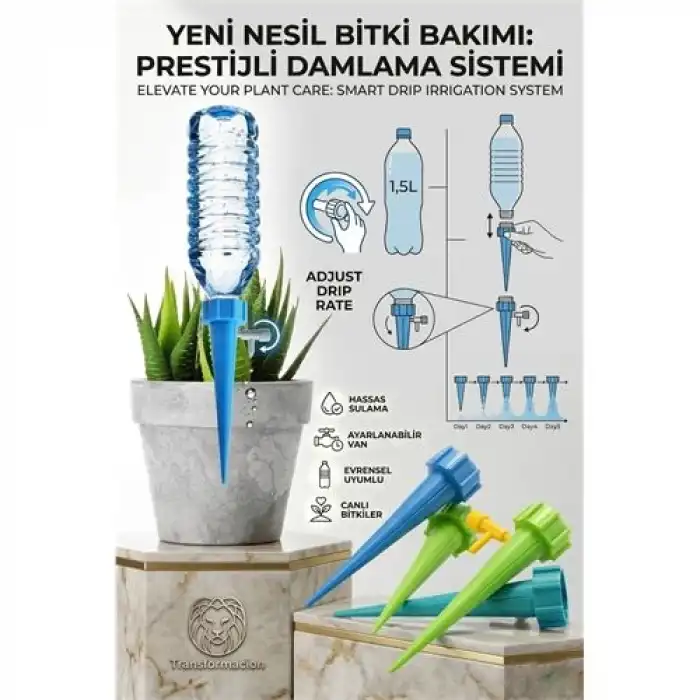 Çiçek Damlama Sulama Aparatı 4 Adet 720606
