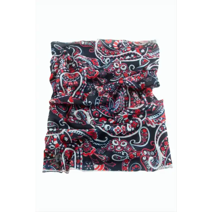 Çiçek Desenli Baff Boyunluk