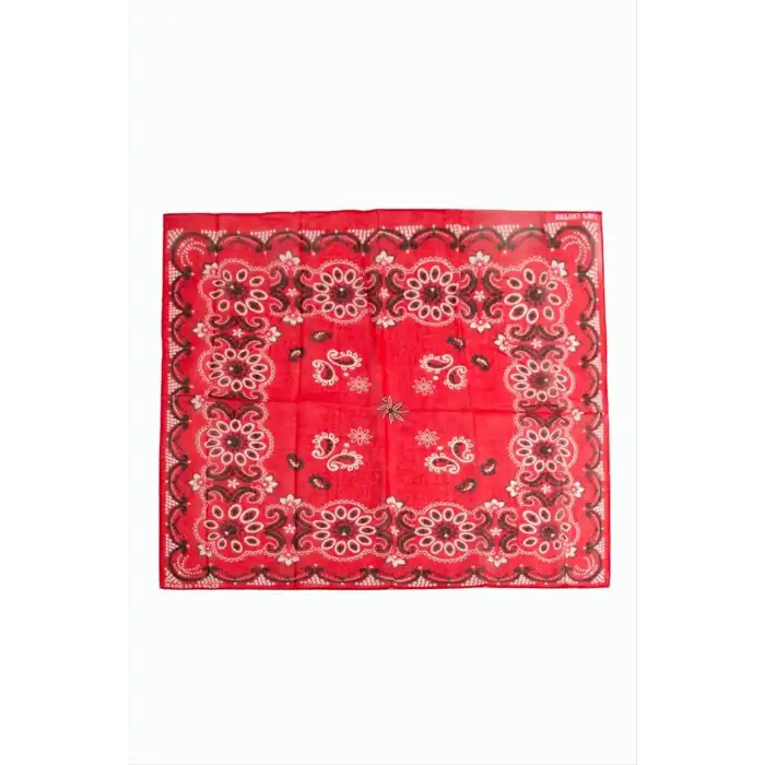 Çiçek Desenli Bandana 50*50
