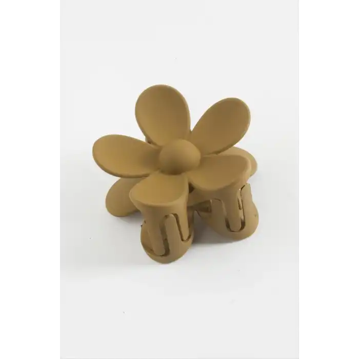 Çiçek Renkli Mandal Toka 8 cm