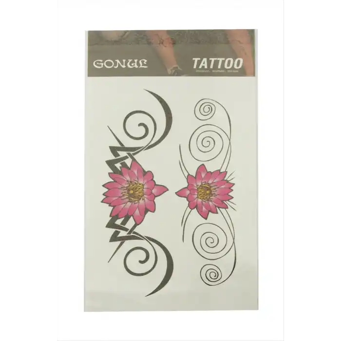 Çiçek Tattoo Dövme Sticker