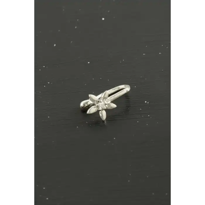 Çiçek Tragus Zirkon Taşlı Piercing 1 Adet
