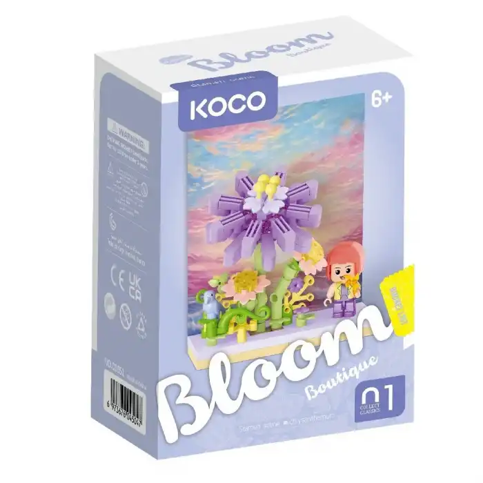 Çiçek ve Figür Serisi 3D Puzzle