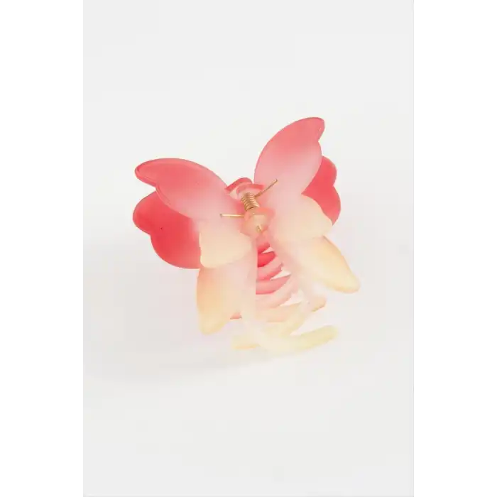 Çift Kanatlı Kelebek Mandal Toka 8 cm