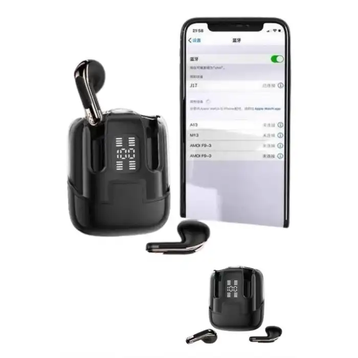 Çift Kulaklıklı Kulakiçi Bluetooth ANC ENC Kablosuz Kulaklık