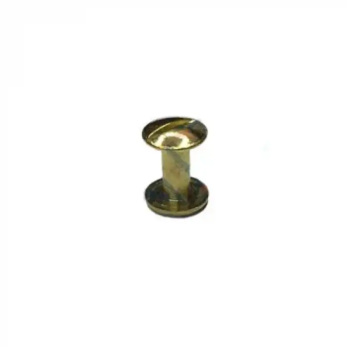 Eco Lounge Cilt Menü, Katalog, Kartela Vidası, 9 mm - Sarı, 100 Adet