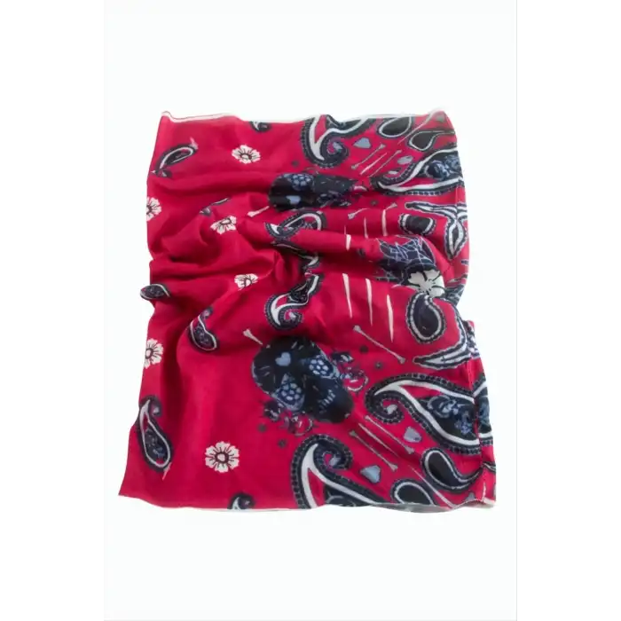 Çini Desenli Baff Boyunluk