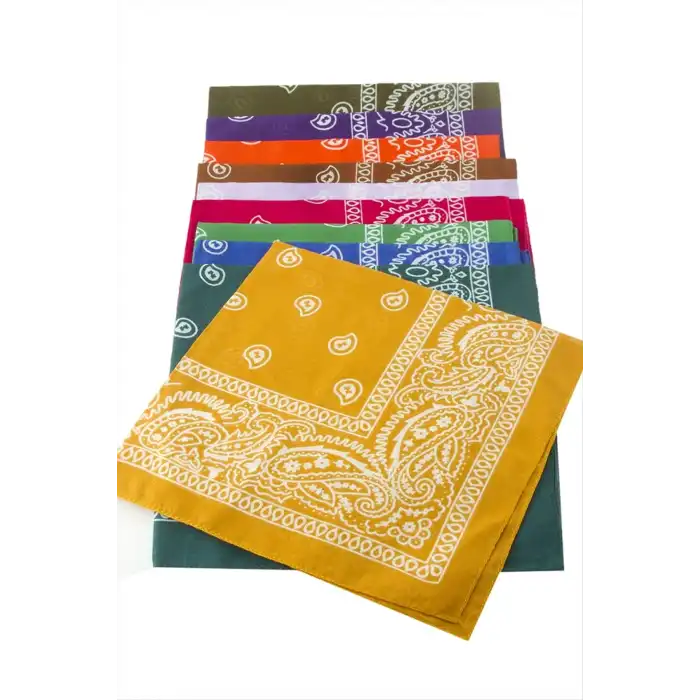 Çini Desenli Bandana 50*50