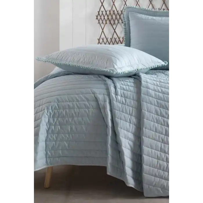 Clasy Tek Kişilik Yatak Örtüsü Pedra v4 Turkuaz