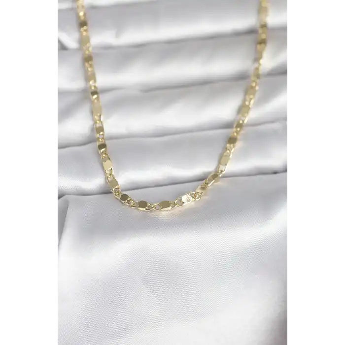 CM 14K Gold Renk Arpa Model 45 cm Kadın Kolye