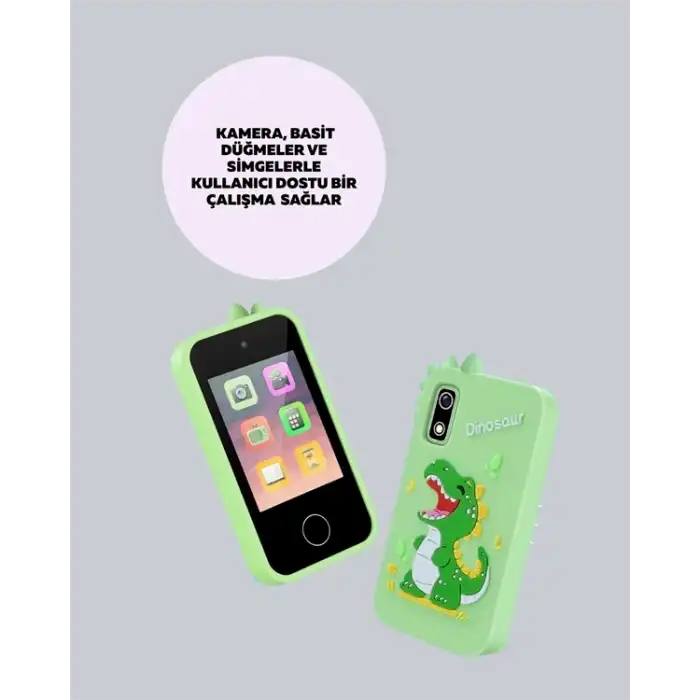 Çocuklar İçin Eğitici Ve Eğlenceli Dijital Kamera