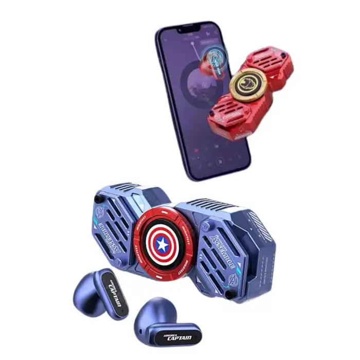 Çocuklara Özel Stres Çarklı Kablosuz Bluetooth Kulaklık ANC Özellikli