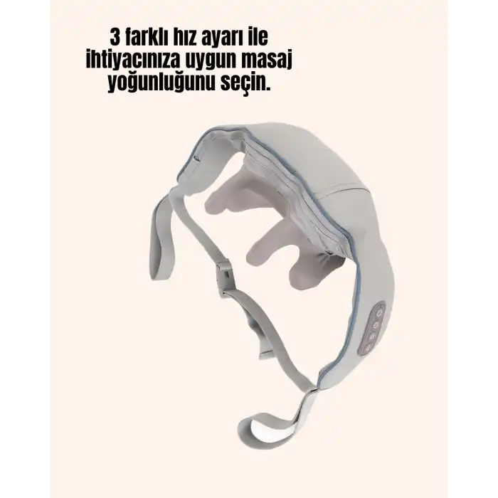 Çok Fonksiyonlu Kablosuz Masaj Aleti | 2 Modlu Isıtmalı