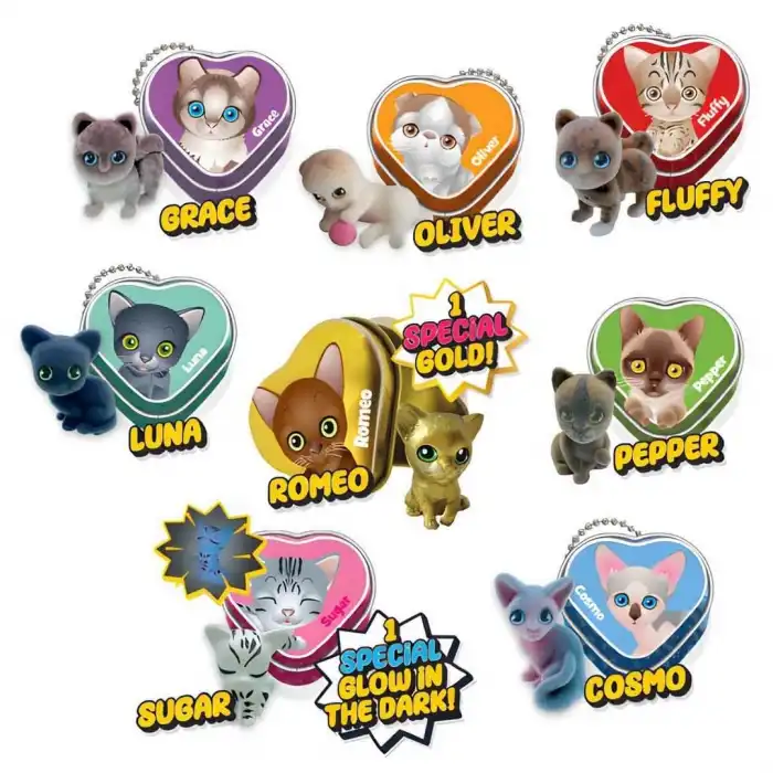 Cool Things Kitty Club Gold Edition 3D Sürpriz Figür Paketi