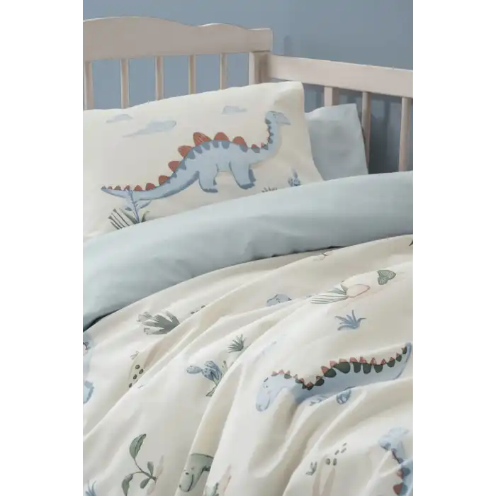 Cotton Box Bebek Nevresim Takımı Dinora Mavi