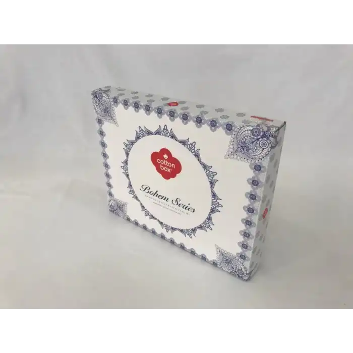 Cotton Box Çift Kişilik Bohem Nevresim Takımı Alope Gri