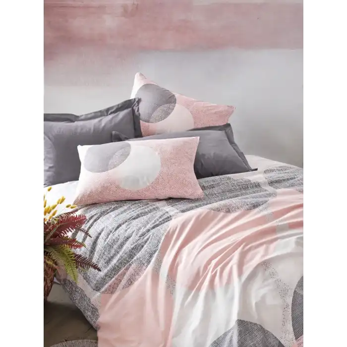 Cotton Box Çift Kişilik Nevresim Takımı Leron Gri