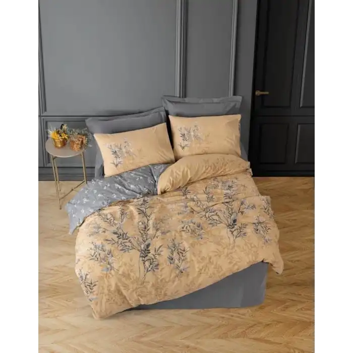Cotton Box Çift Kişilik Nevresim Takımı Vera Gri