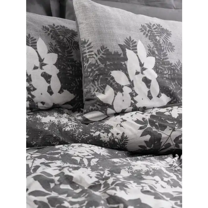 Cotton Box Dual Çift Kişilik Nevresim Takımı Lunt Antrasit