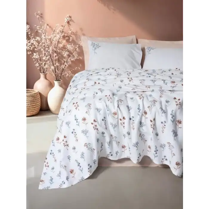 Cotton Box Estiva Çift Kişilik Pike Takımı Briar Somon
