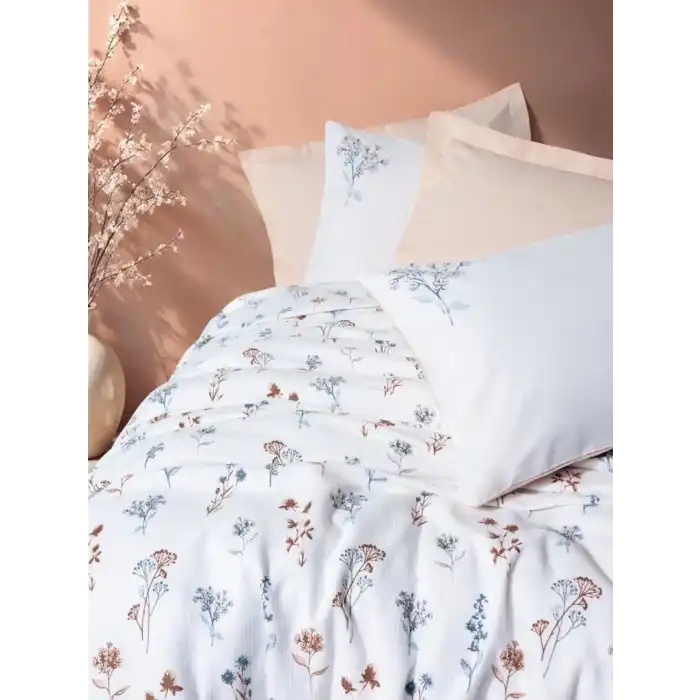 Cotton Box Estiva Çift Kişilik Pike Takımı Briar Somon