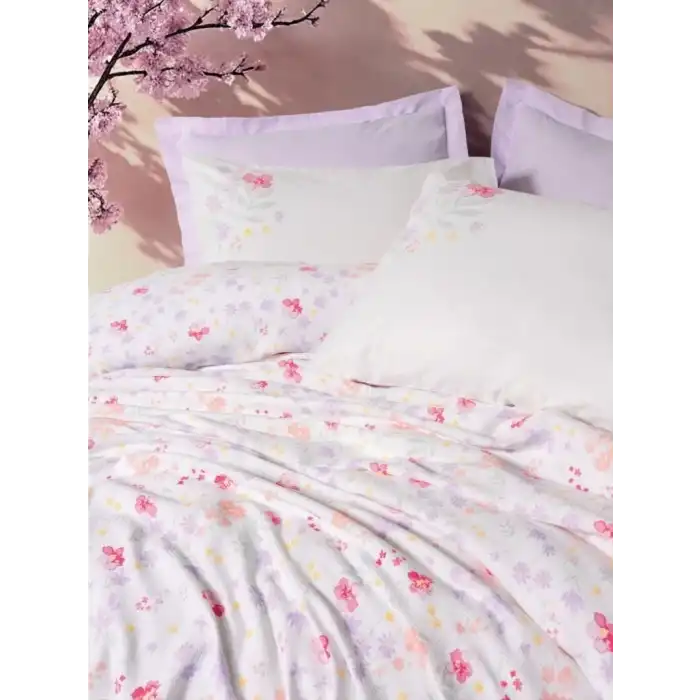 Cotton Box Estiva Çift Kişilik Pike Takımı Winsome Lila